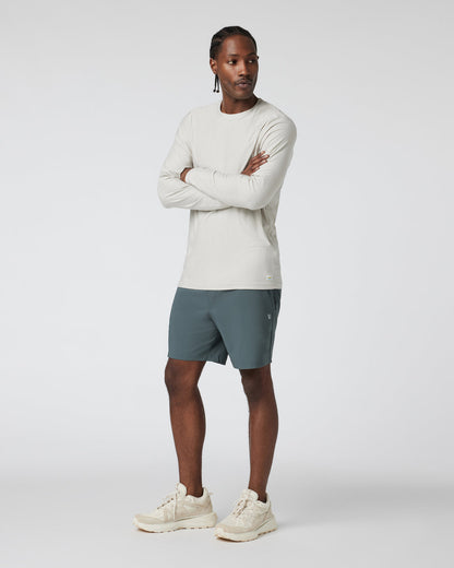 Train Tech Short Men's Smoked Beryl Training Shorts - Vuori
