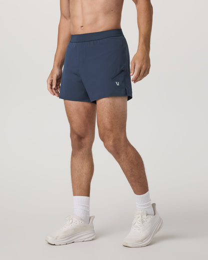 Qualify Short Lined 5" Men's Blue Coast Training Short - Vuori