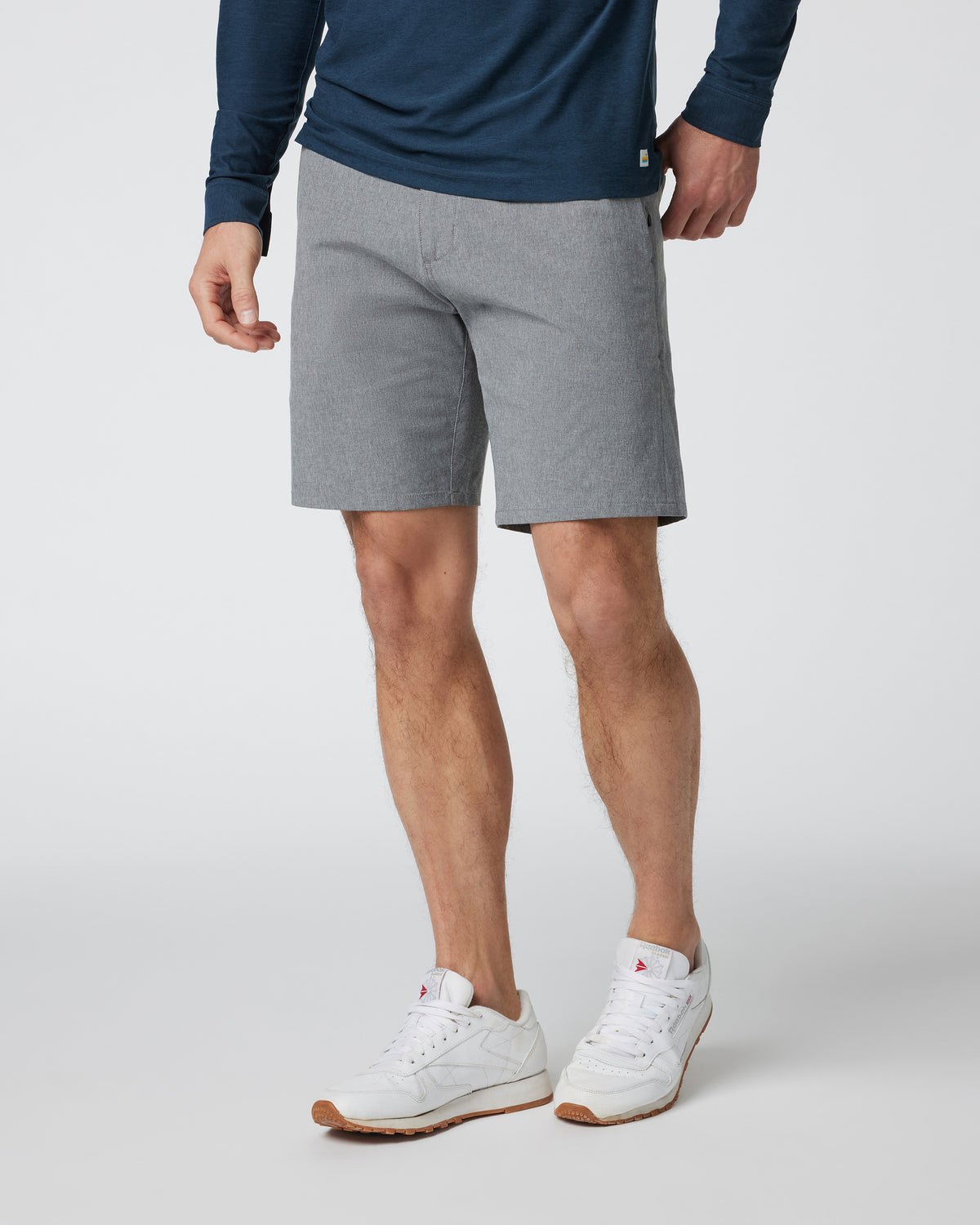 Aim Short Men's Concrete Tailored Shorts - Vuori