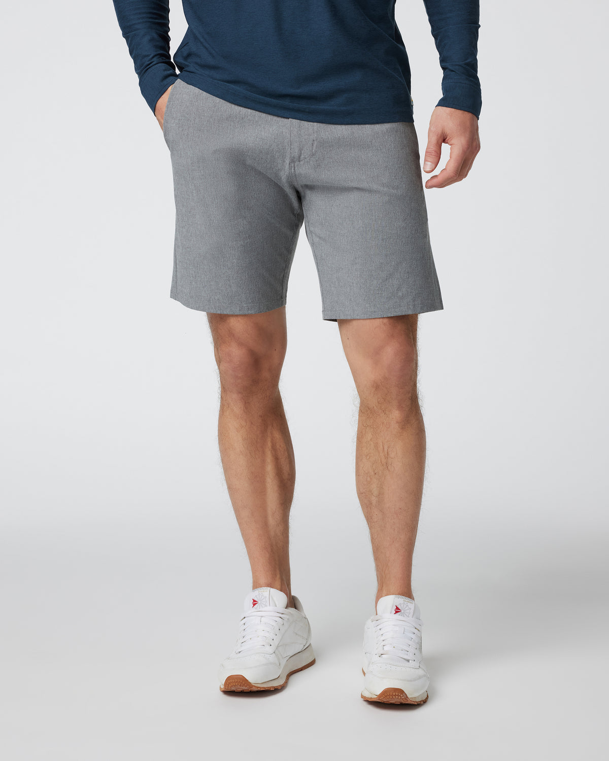 Aim Short Men's Concrete Tailored Shorts - Vuori
