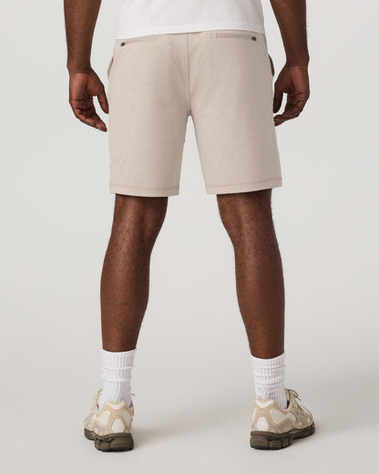 Sunday Performance Short 8" Men's Toast Heather Shorts - Vuori