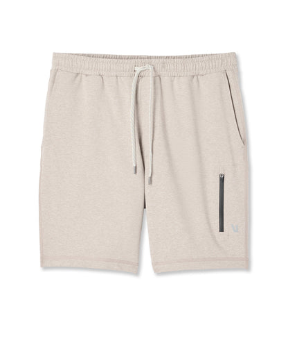 Sunday Performance Short 8" Men's Toast Heather Shorts - Vuori