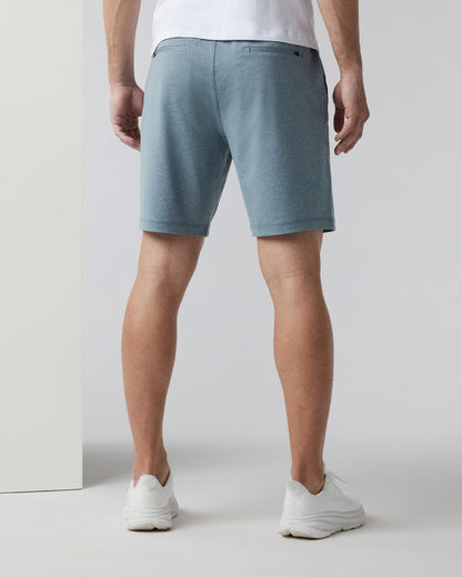 Sunday Performance Short 8.5" Dusty Blue Heather - Vuori