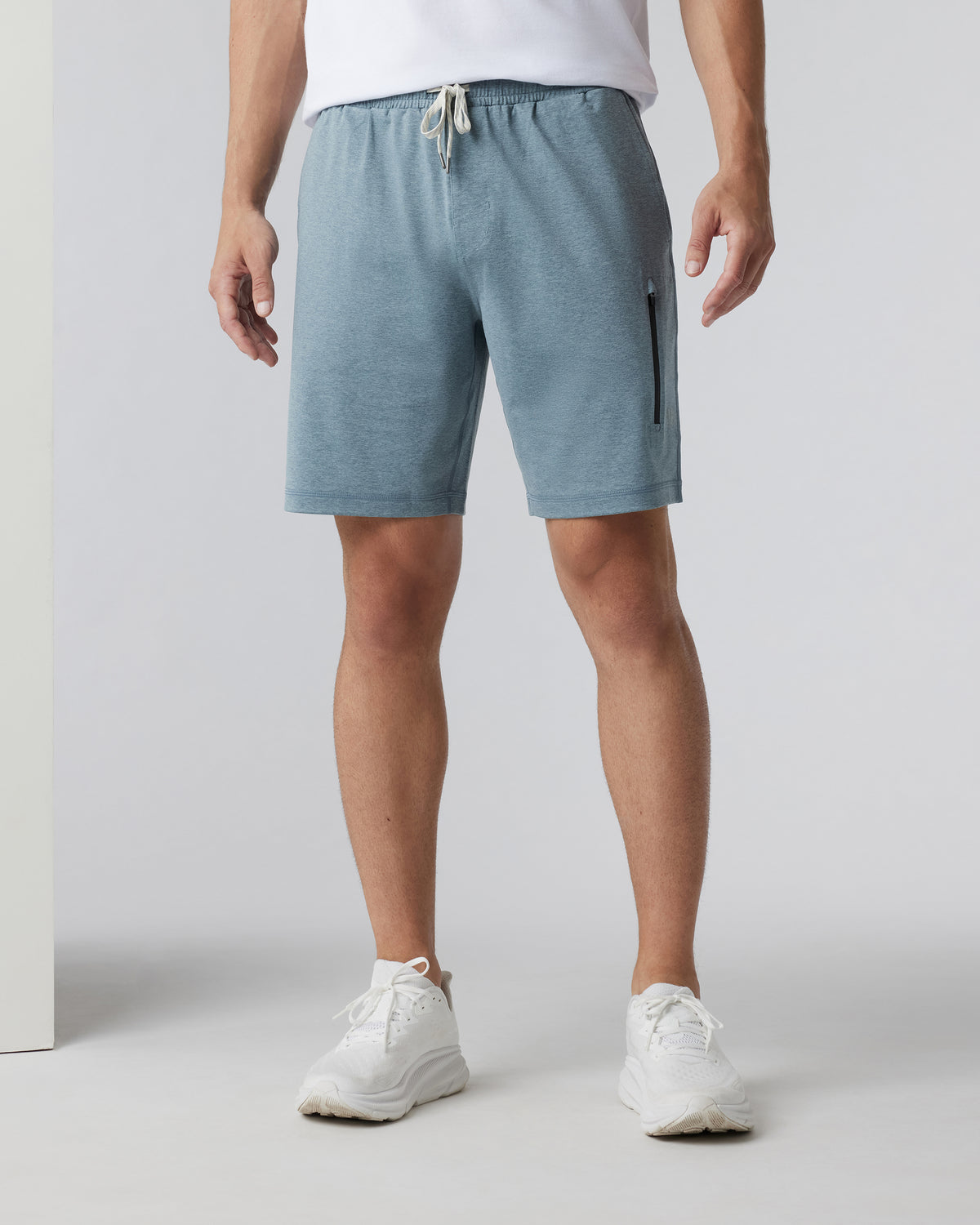 Sunday Performance Short 8.5" Dusty Blue Heather - Vuori