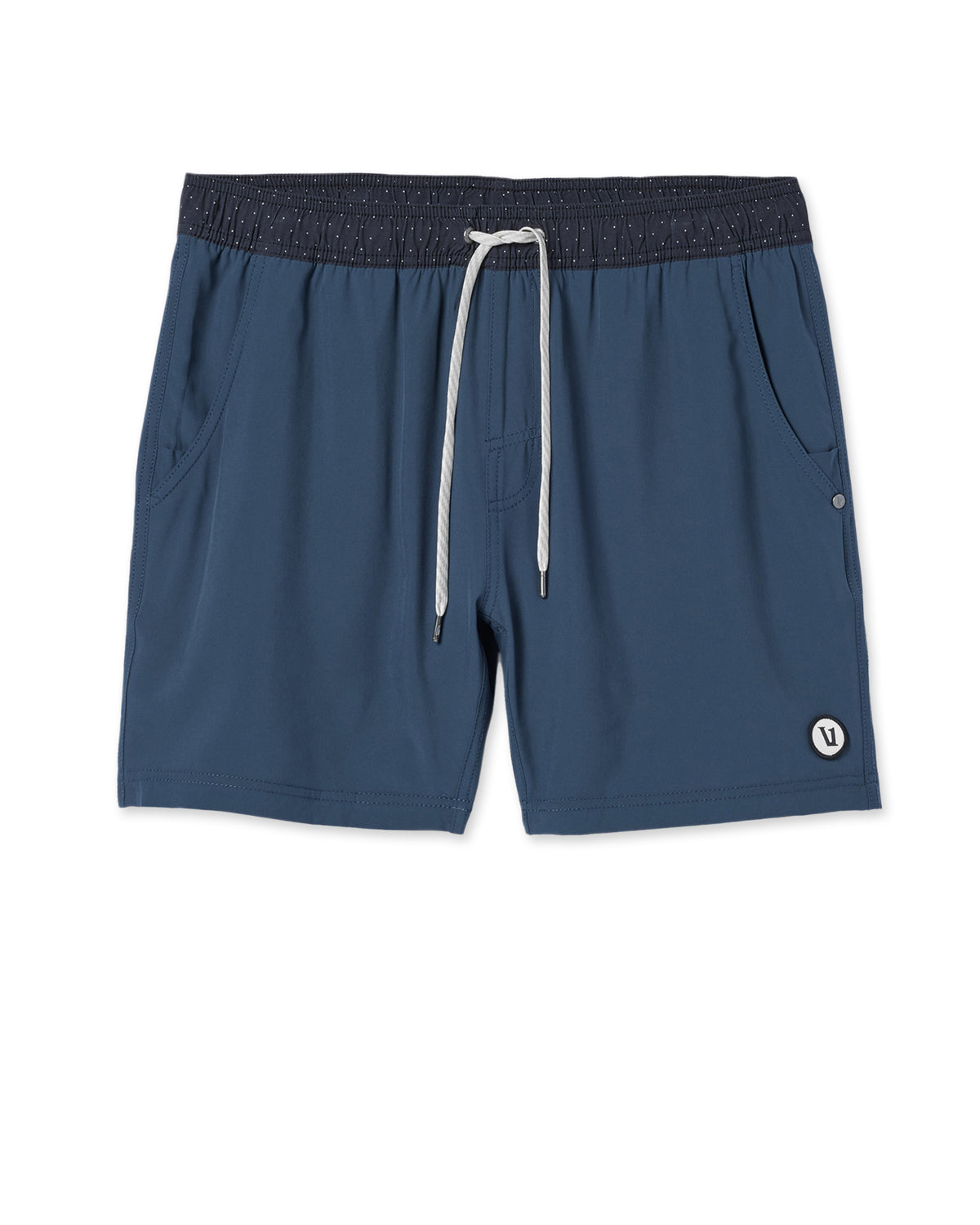 Kore Short Lined 5" Men's Indigo Athletic Shorts - Vuori