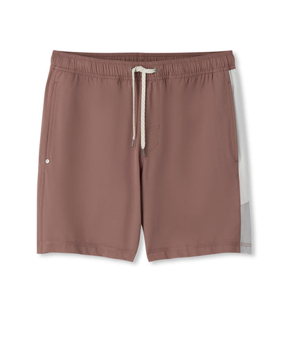 Kore Short X2 Lined Classic Fit 7" Sedona Brown/Salt/Amethyst Grey - Vuori