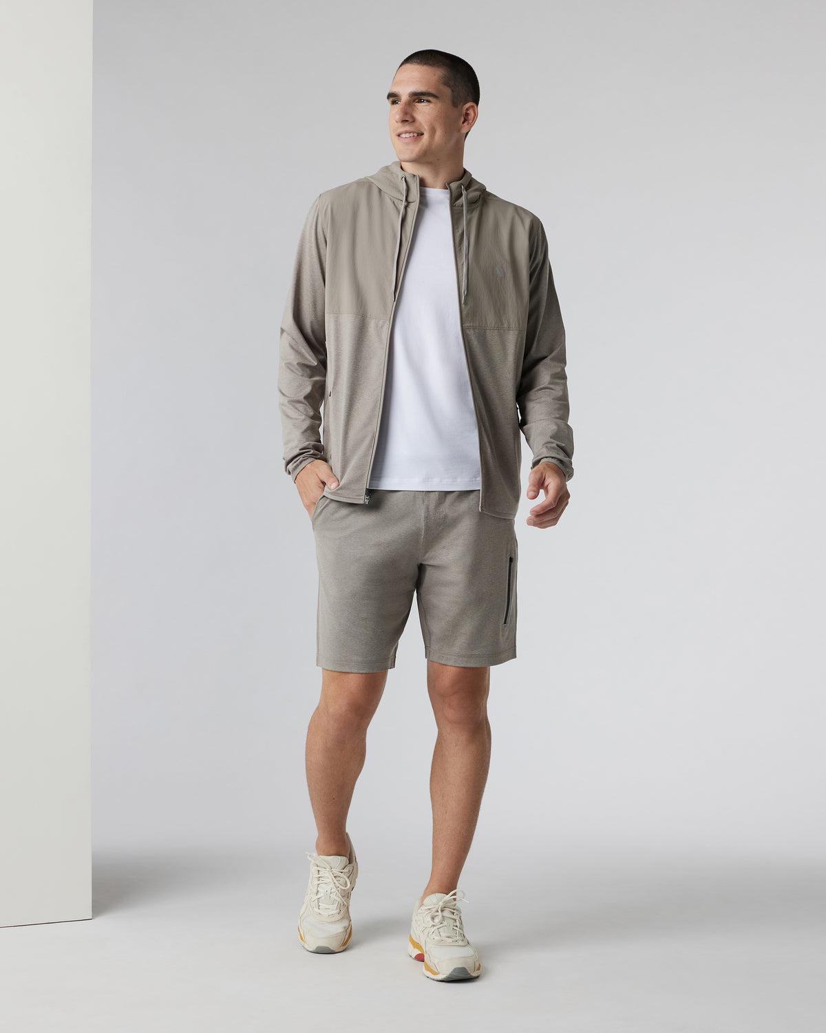 Sunday Performance Short 8.5" Mocha Heather - Vuori