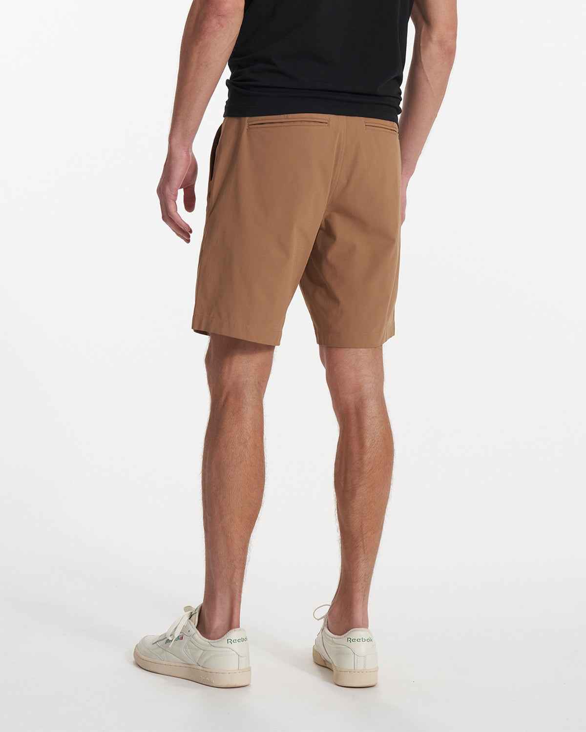 Meta Short Camel Brown Relaxed Fit Chino Shorts - Vuori