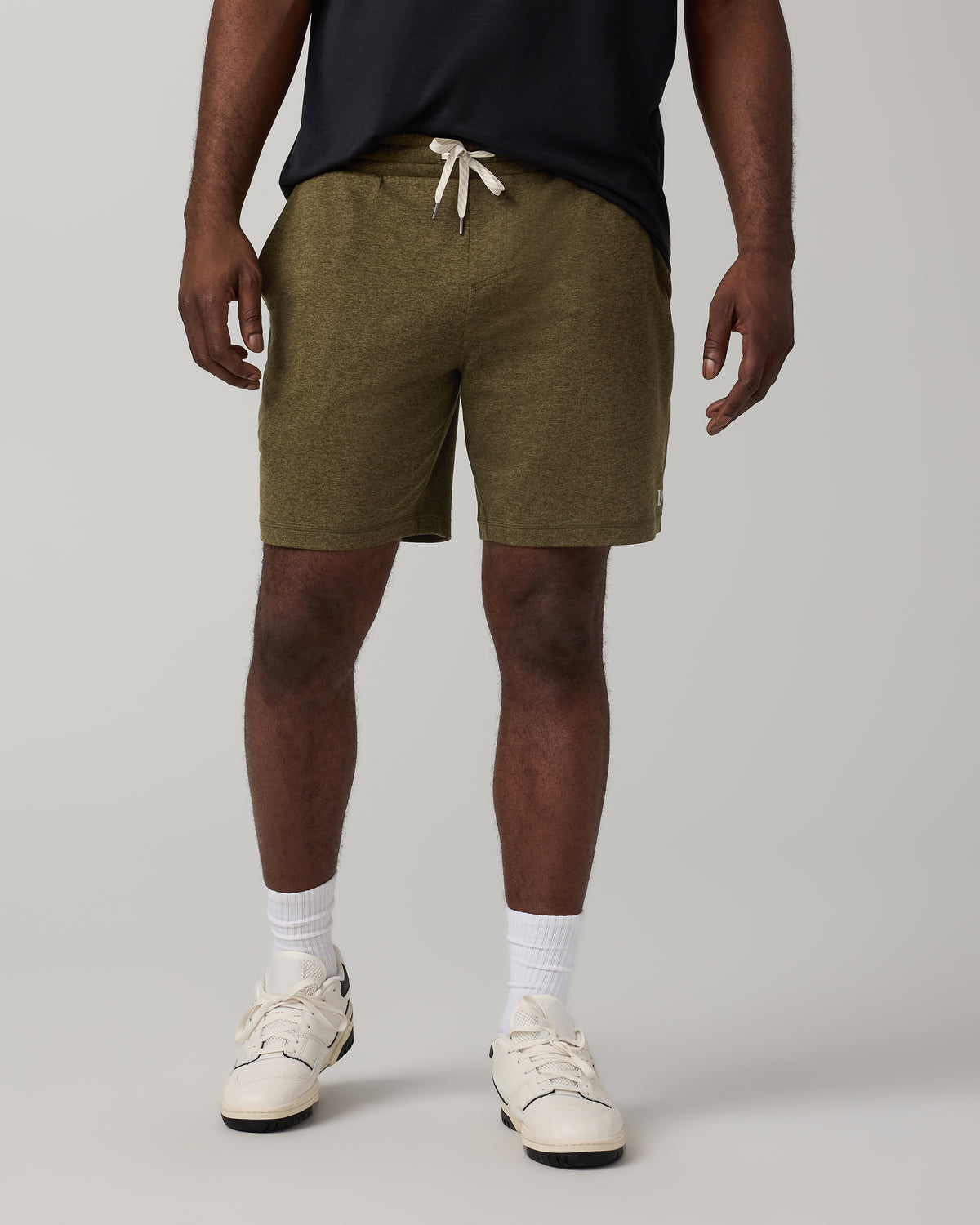 Ponto Short Men's Moss Green Heather Shorts - Vuori