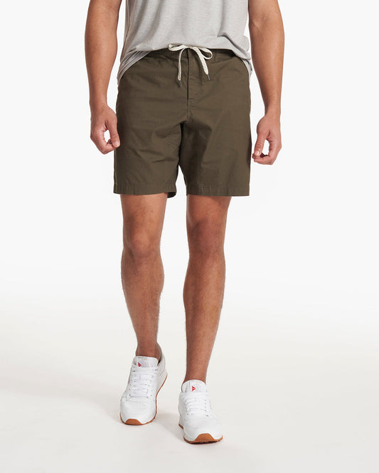 Ripstop Short Men's Dark Oregano Cotton Shorts - Vuori