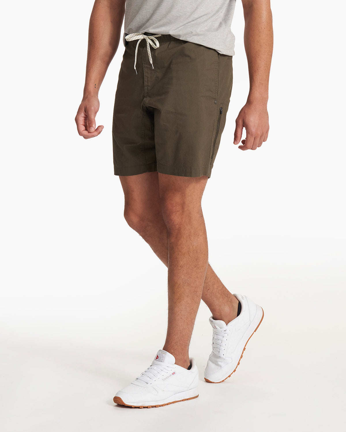 Ripstop Short Men's Dark Oregano Cotton Shorts - Vuori