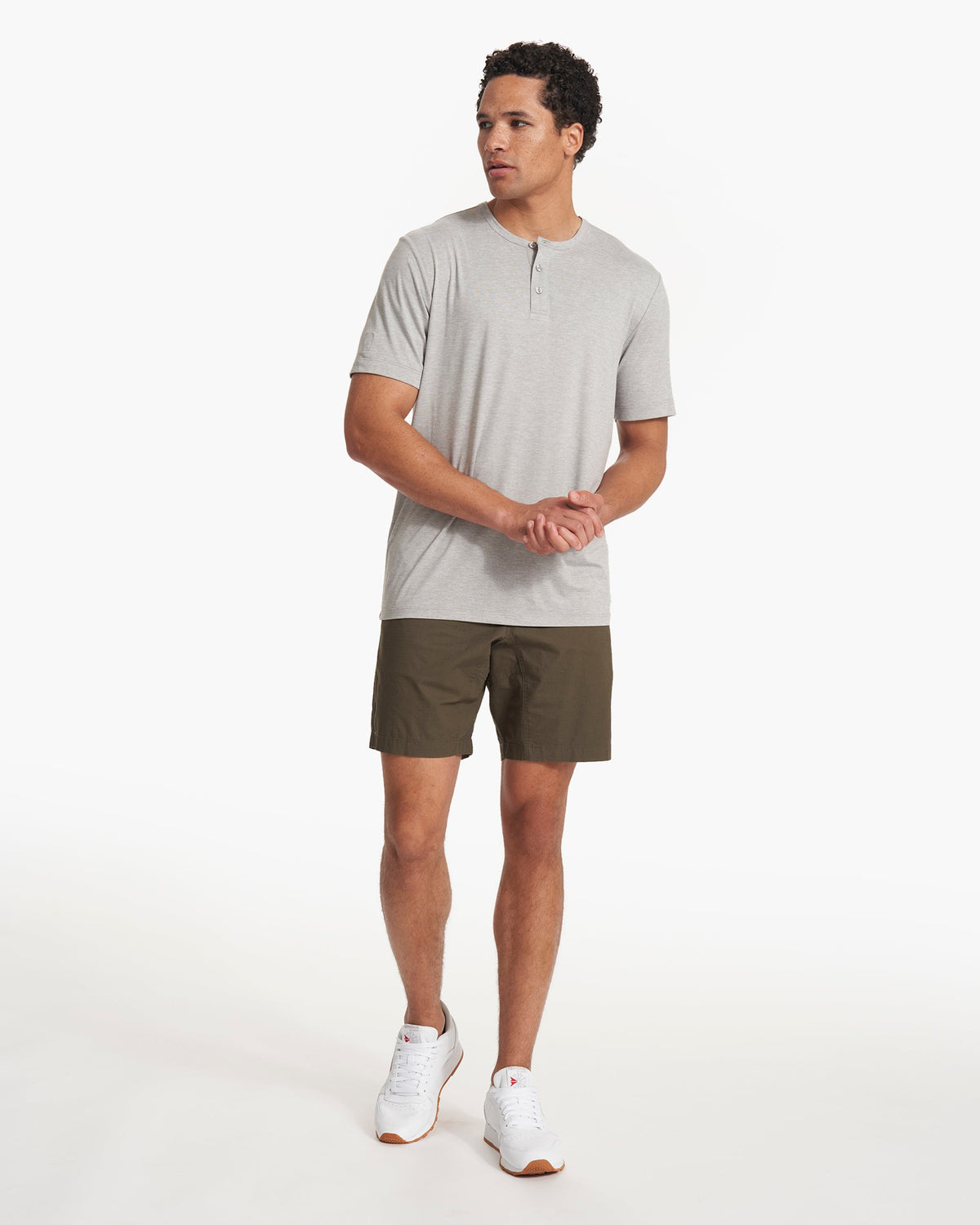 Ripstop Short Men's Dark Oregano Cotton Shorts - Vuori