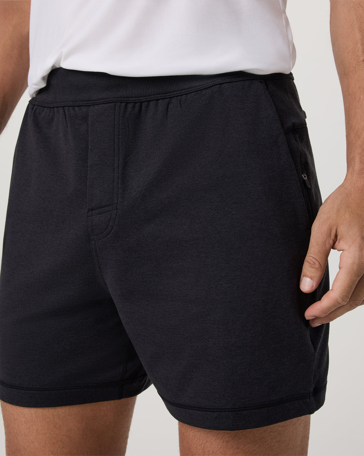 Coronado Short 5" Men's Black Heather Shorts - Vuori