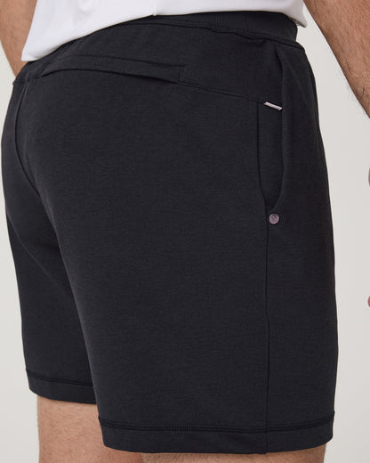 Coronado Short 5" Men's Black Heather Shorts - Vuori