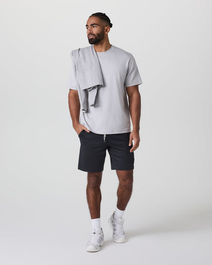 Sunday Performance Utility Short Classic Fit 8" Black - Vuori