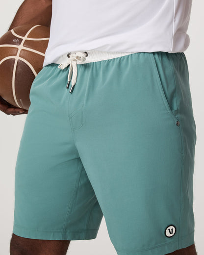 Kore Short Lined 9" Men's Bluegrass Athletic Fit Shorts - Vuori