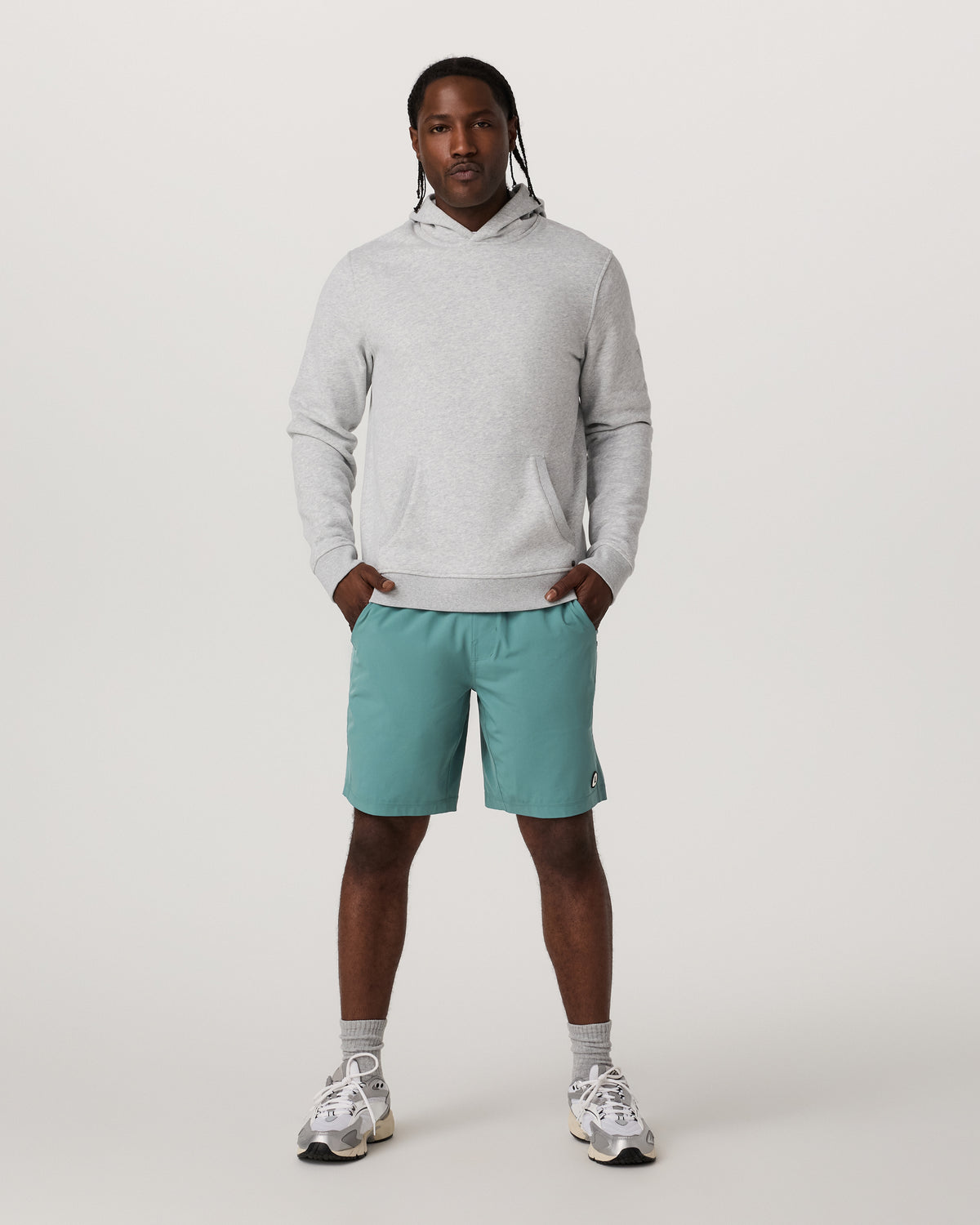 Kore Short Lined 9" Men's Bluegrass Athletic Fit Shorts - Vuori