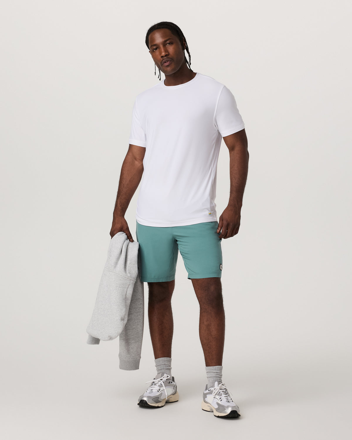 Kore Short Lined 9" Men's Bluegrass Athletic Fit Shorts - Vuori