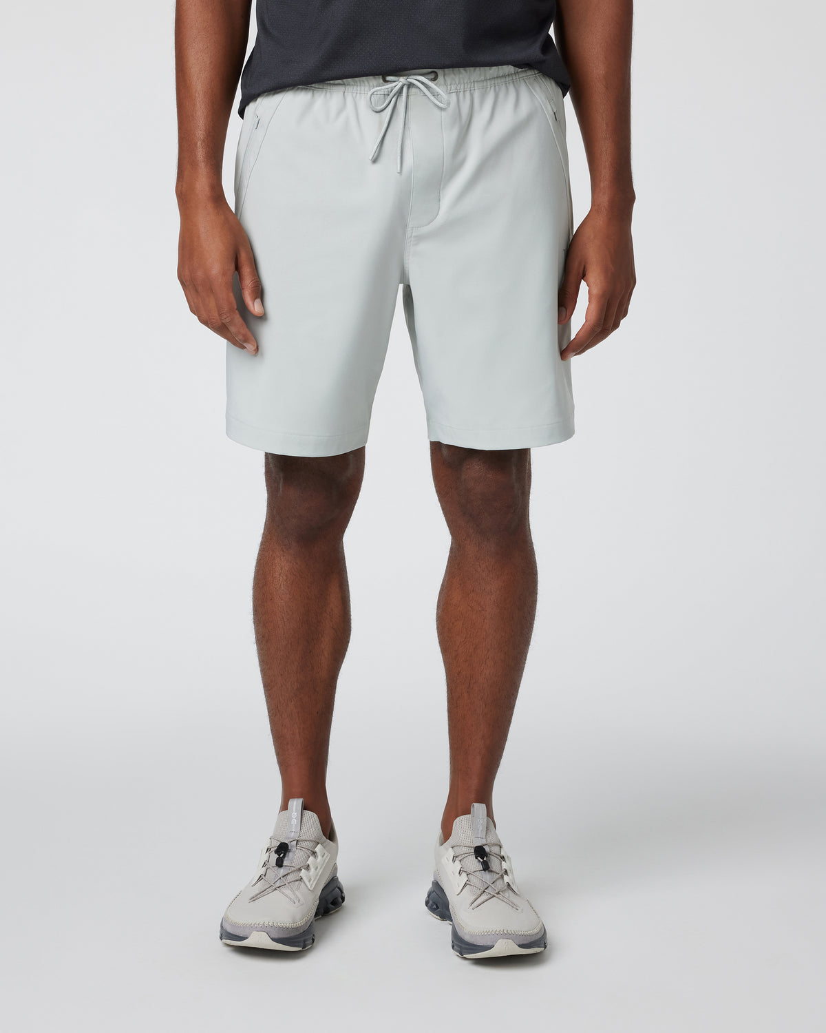 Train Tech Short Men's Sky Grey Training Shorts - Vuori