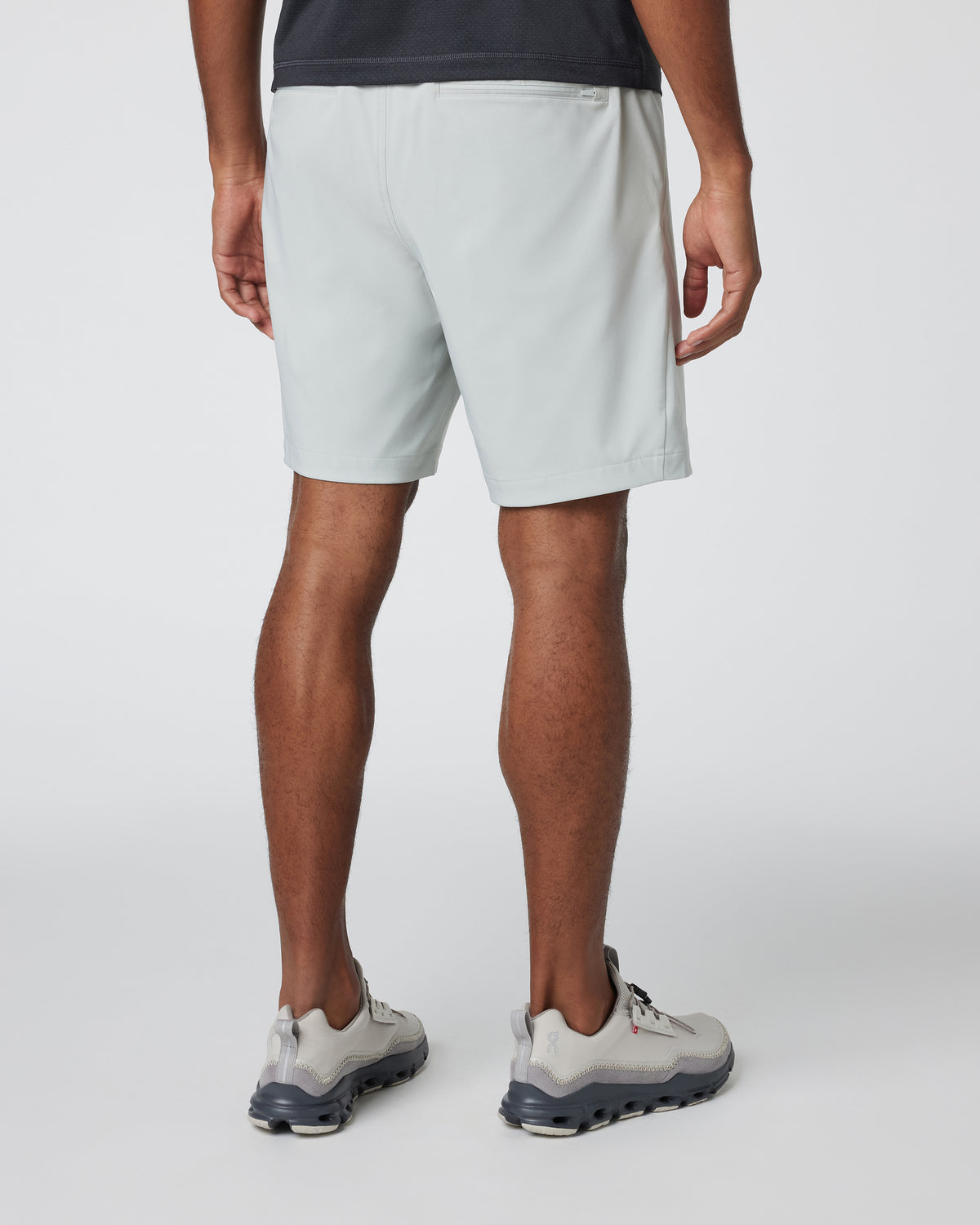 Train Tech Short Men's Sky Grey Training Shorts - Vuori