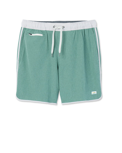 Banks Short Hedge Green Linen Texture - Vuori