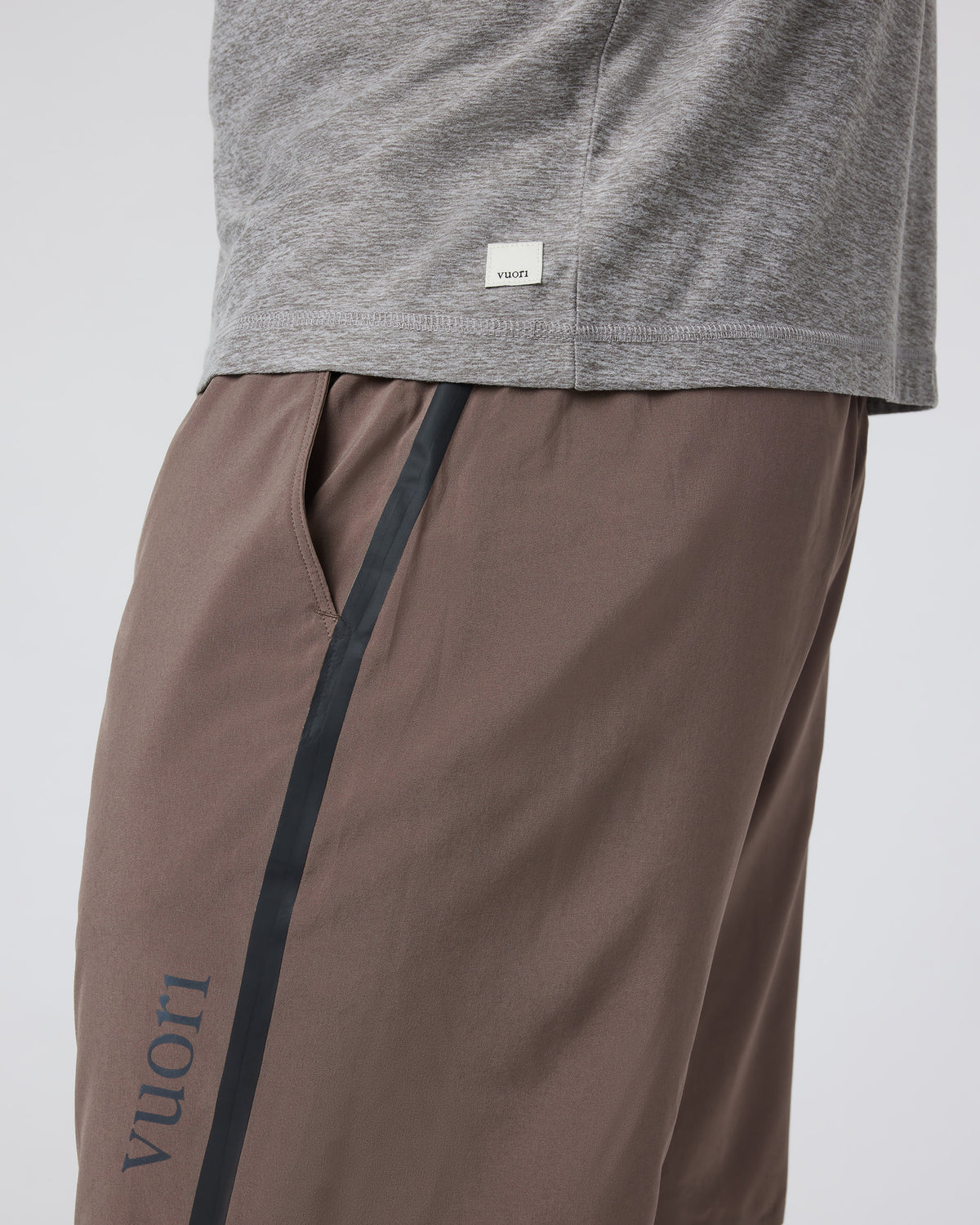 Domain Performance Short Men's Fossil Workout Shorts - Vuori