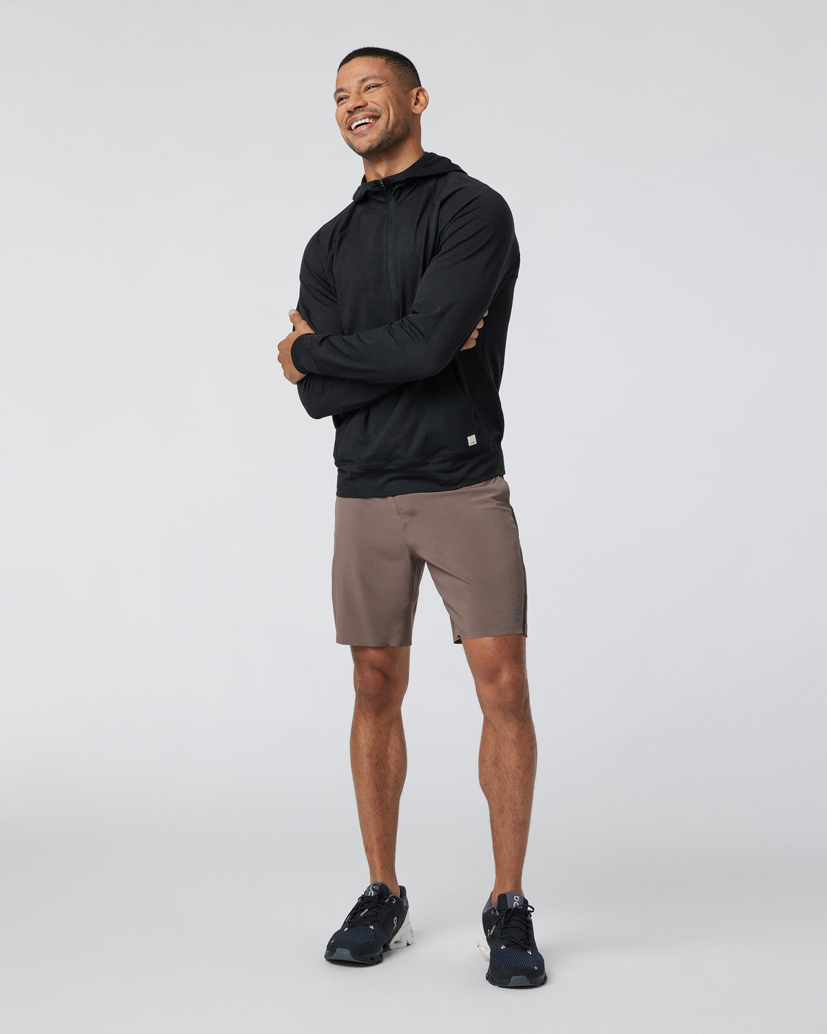 Domain Performance Short Men's Fossil Workout Shorts - Vuori