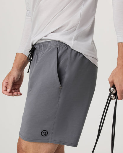 Elevate Kore Short Unlined 7" Men's Zinc Shorts - Vuori