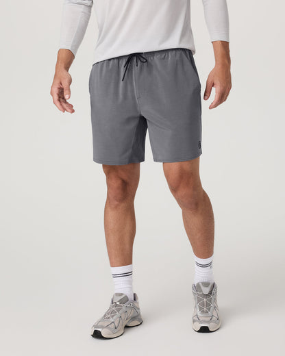 Elevate Kore Short Unlined 7" Men's Zinc Shorts - Vuori
