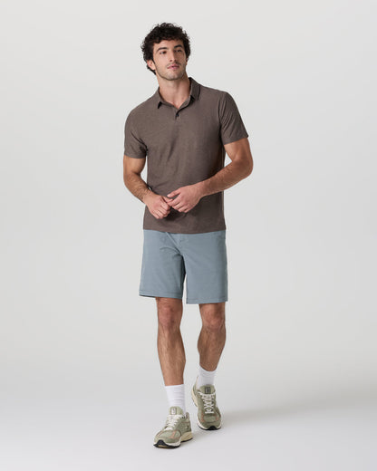 Pebble Short Dusty Blue Lightweight Golf Shorts - Vuori