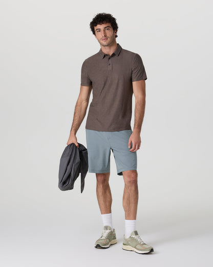 Pebble Short Dusty Blue Lightweight Golf Shorts - Vuori