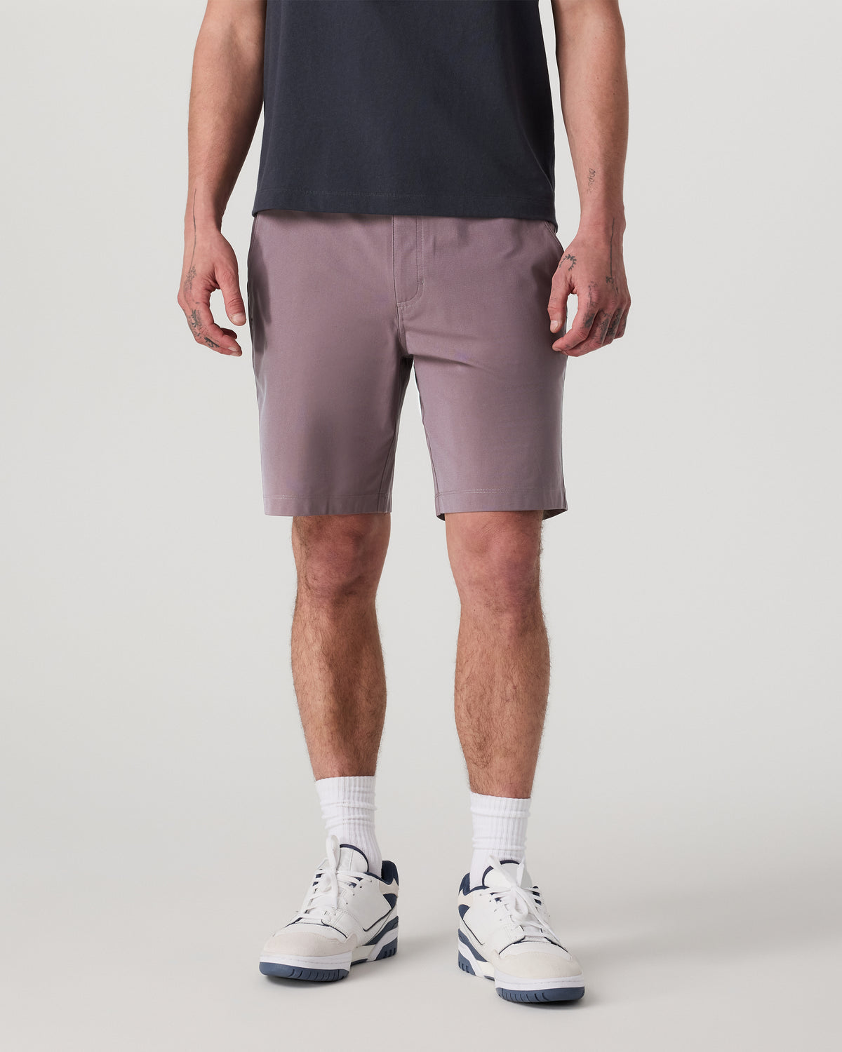 Meta Short 8" Men's Dusty Plum Classic Chino Shorts  - Vuori