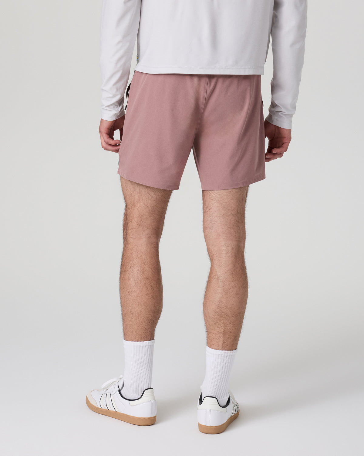 Maverick Volley Short Men's Zion Rose Hybrid Shorts - Vuori