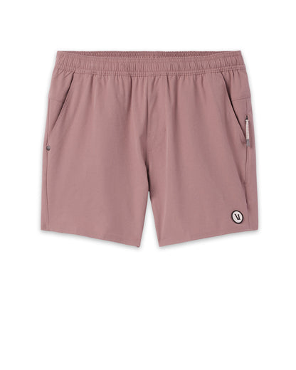 Maverick Volley Short Men's Zion Rose Hybrid Shorts - Vuori