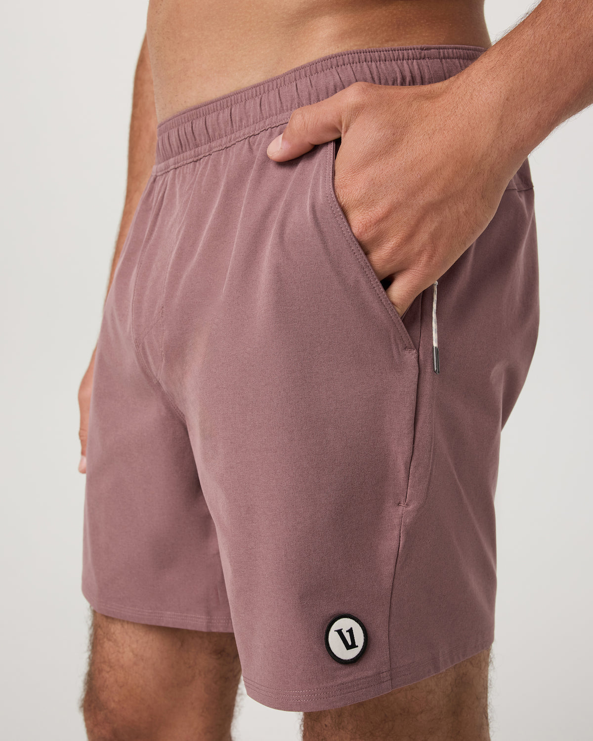 Maverick Volley Short Lined Men's Adobe Swim Shorts - Vuori