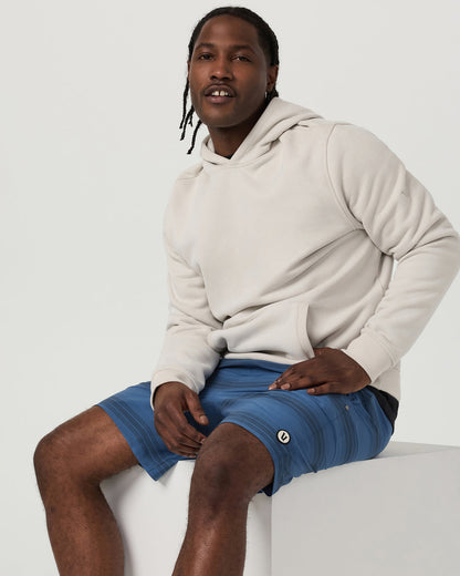 Kore Short Lined 7" Sea Gradient Stripe Athletic Shorts - Vuori