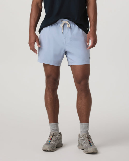 Kore Short Unlined 5" Men's Blue Dusk Athletic Fit Shorts - Vuori