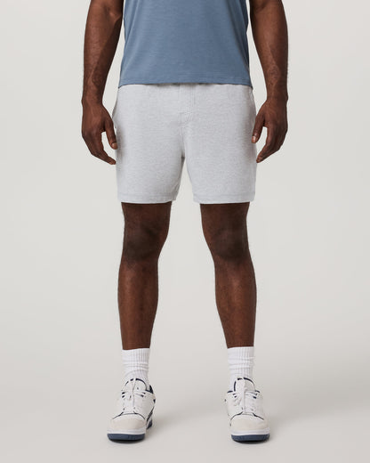 Coronado Short 5" Men's Light Heather Grey Lounge Short - Vuori