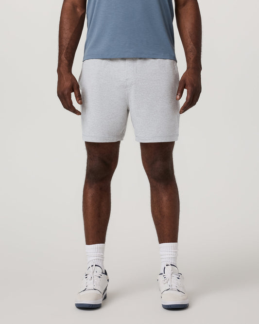 Coronado Short 5" Men's Light Heather Grey Lounge Short - Vuori