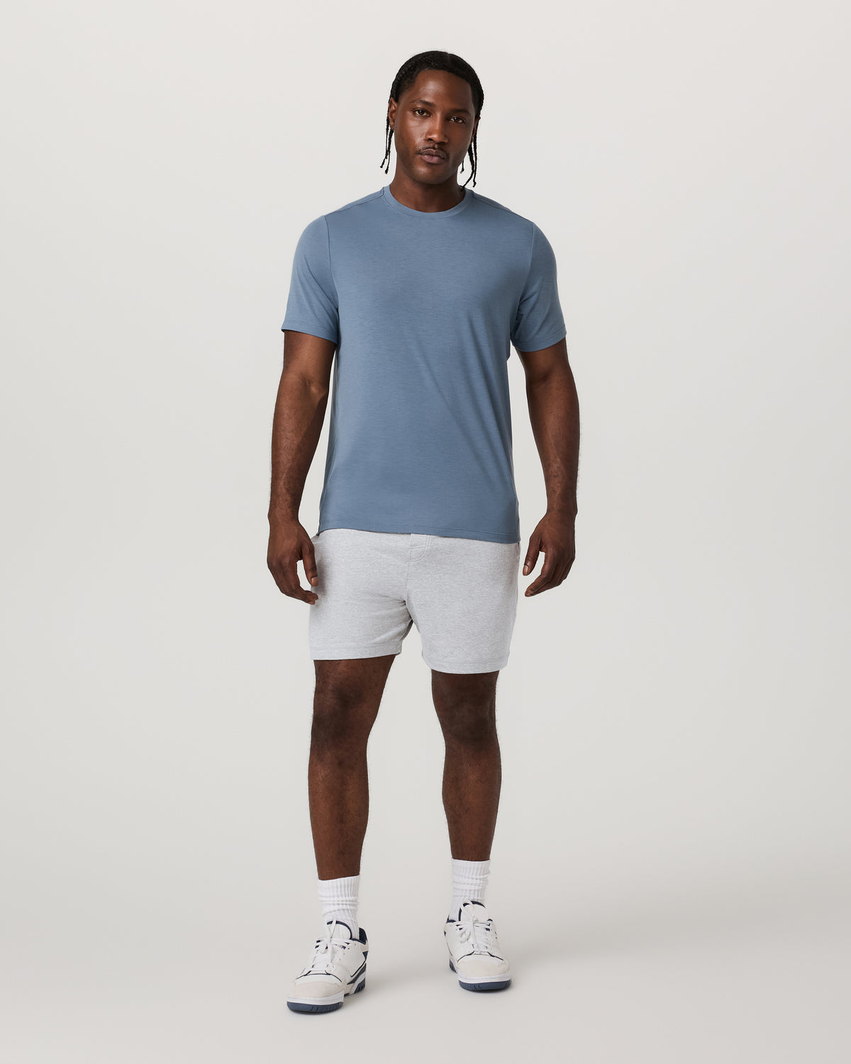 Coronado Short 5" Men's Light Heather Grey Lounge Short - Vuori