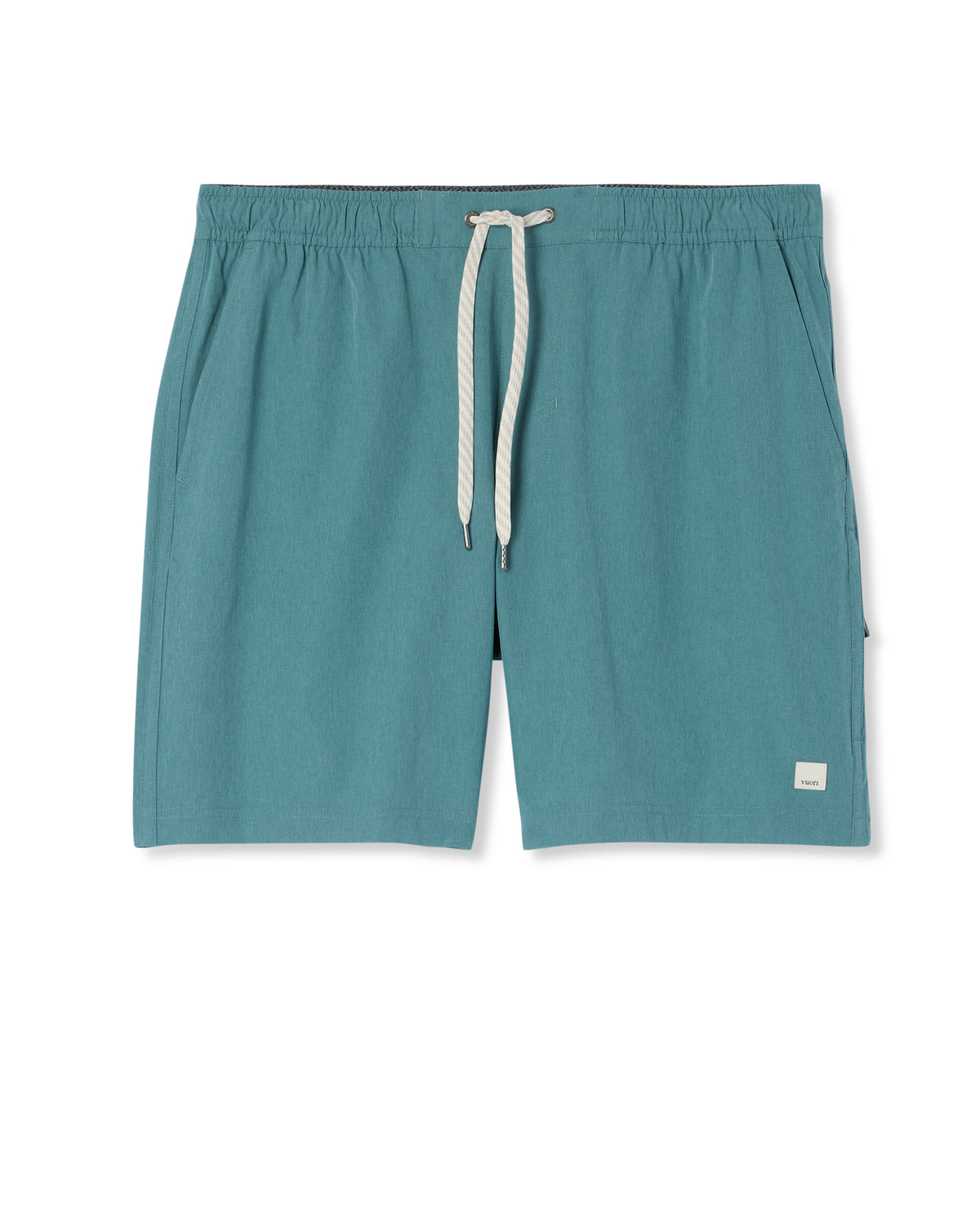 Banks Session Short Unlined 7" Bluegrass Linen Texture - Vuori