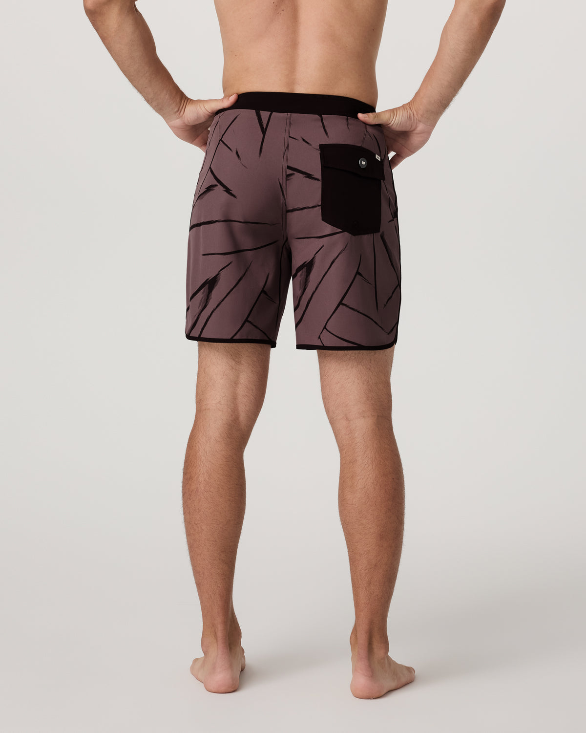 Cruise Boardshort Men's Dusty Plum Thatch Boardshorts - Vuori
