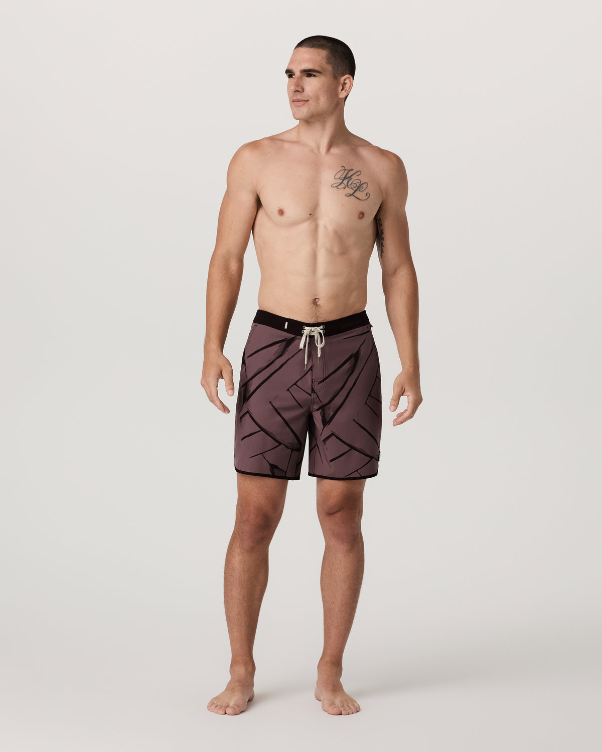 Cruise Boardshort Men's Dusty Plum Thatch Boardshorts - Vuori