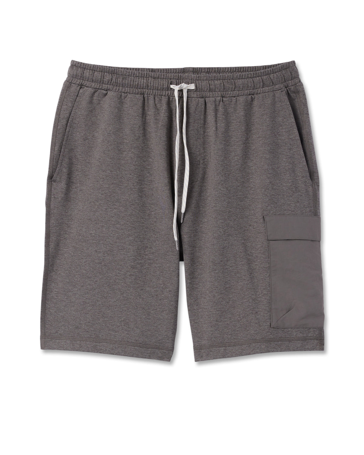 Sunday Performance Utility Short Classic Fit 8" Warm Grey Heather - Vuori