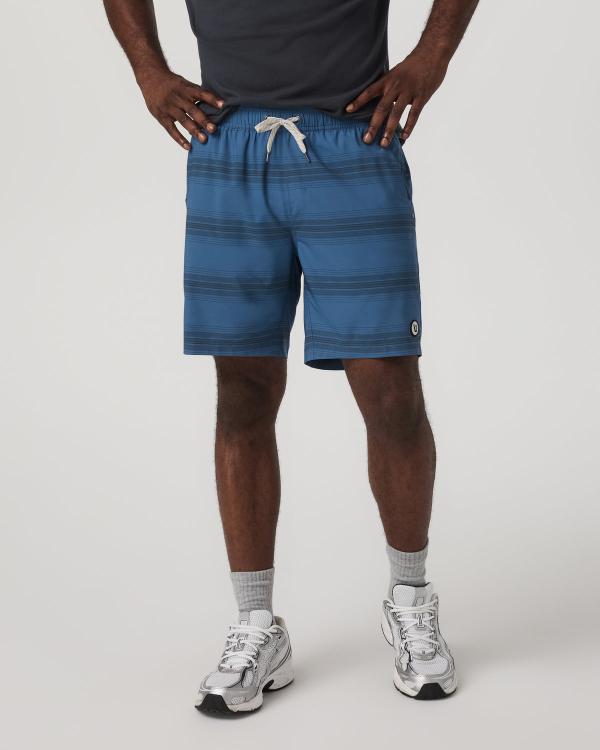 Kore Short Unlined 7" Sea Gradient Stripe - Vuori