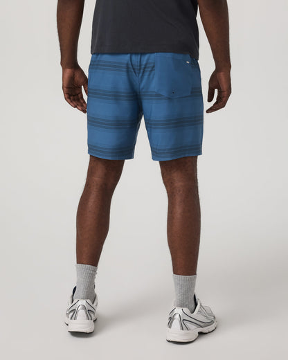 Kore Short Unlined 7" Sea Gradient Stripe - Vuori