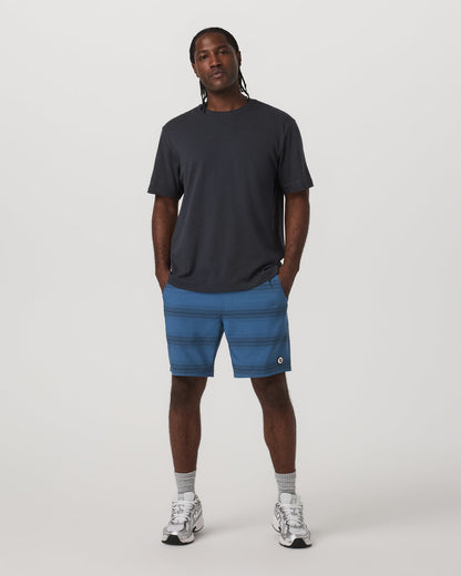 Kore Short Unlined 7" Sea Gradient Stripe - Vuori