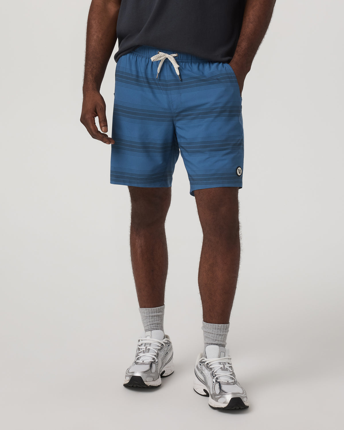 Kore Short Unlined 7" Sea Gradient Stripe - Vuori