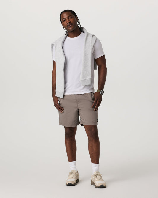 Kore Everyday Short Lined 7" Men's Smokey Taupe Shorts - Vuori