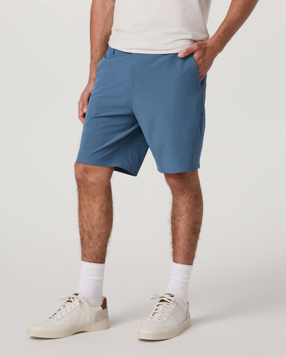 Aim Short Men's Pool Blue Performance Shorts - Vuori